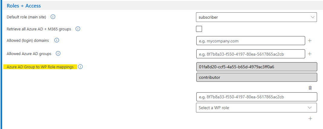 Create a new rule - Tutorials for WordPress–Microsoft integration