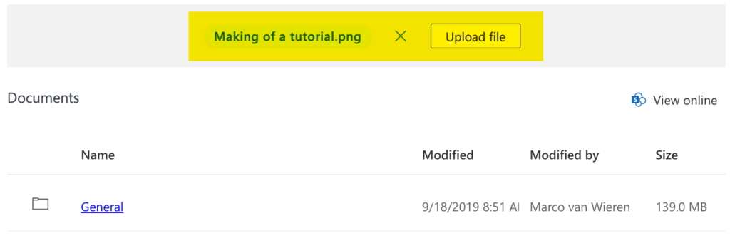 Embed a SharePoint Library in WordPress - Example how to upload files to SharePoint from WordPress.