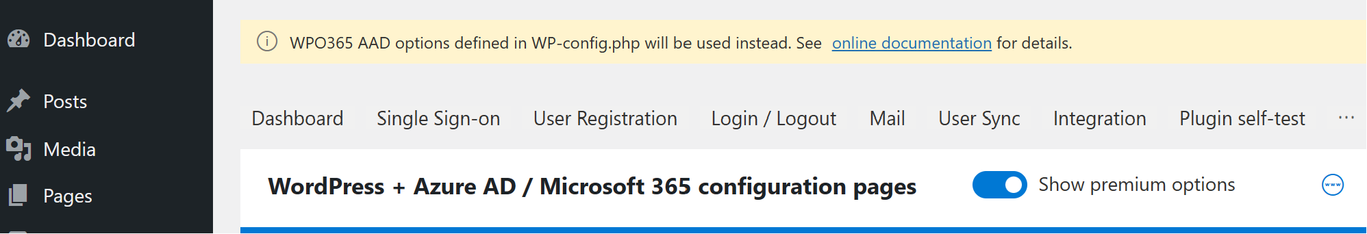 Test wp-config.php based configuration - Tutorials for WordPress ...
